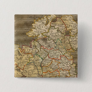 Badge Carré 5 Cm Irlande 8