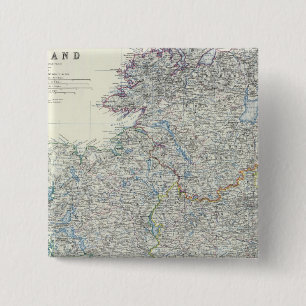 Badge Carré 5 Cm Irlande 9