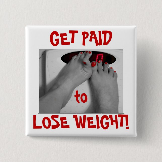 Badge Carré 5 Cm IsaButton II (Devant)