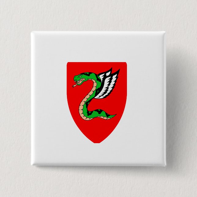 Badge Carré 5 Cm Israël Idf Armée Boutons Patches Parachutistes (Devant)