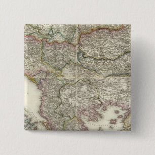 Badge Carré 5 Cm Istanbul, Turquie