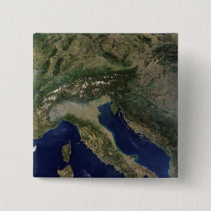 Badge Carré 5 Cm Italie 2