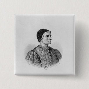 Badge Carré 5 Cm Jacques Coeur