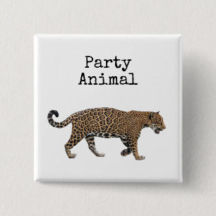 Badge Carré 5 Cm Jaguar