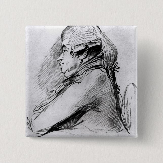 Badge Carré 5 Cm James Boswell, c.1790-95 (Devant)