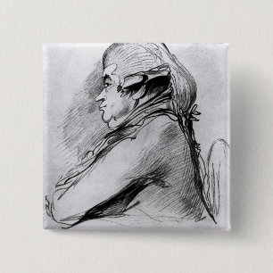 Badge Carré 5 Cm James Boswell, c.1790-95