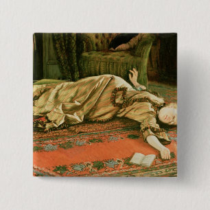 Badge Carré 5 Cm James Jacques Joseph Tissot   abandonné