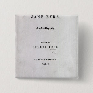Badge Carré 5 Cm Jane Eyre