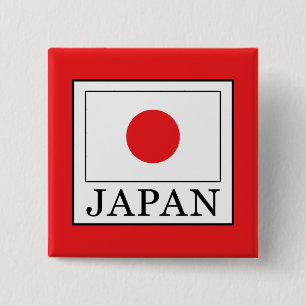 Badge Carré 5 Cm Japon