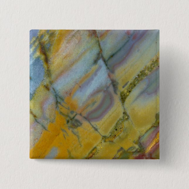 Badge Carré 5 Cm Jasper Crayola coloré (Devant)