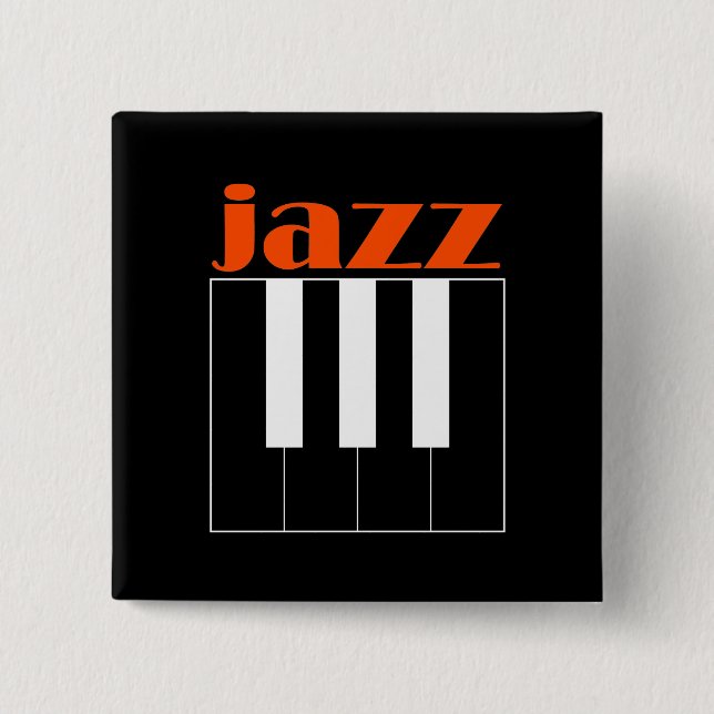 Badge Carré 5 Cm Jazz (Devant)