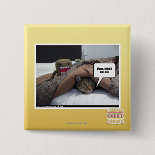 Badge Carré 5 Cm Je crois que je l'ai perdu