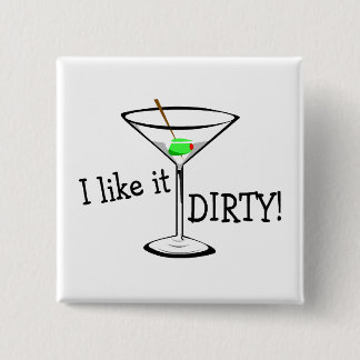 Badge Carré 5 Cm Je l'aime Martini sale 3
