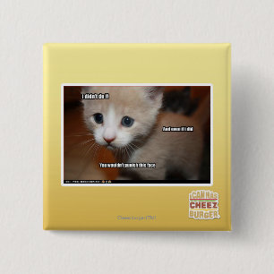 Badge Carré 5 Cm Je ne l'ai pas fait