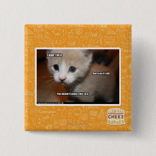 Badge Carré 5 Cm Je ne l'ai pas fait