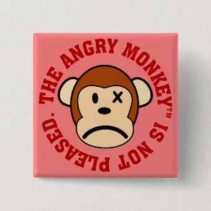 Badge Carré 5 Cm Je ne suis pas satisfait par votre représentation