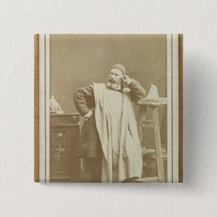 Badge Carré 5 Cm Jean-Baptiste Carpeaux