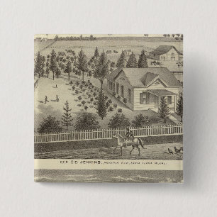 Badge Carré 5 Cm Jenkins, les résidences de Snyder