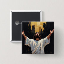 Jesus Christ Our Savior | Black and Gold