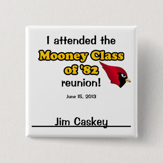 Badge Carré 5 Cm JIM Caskey