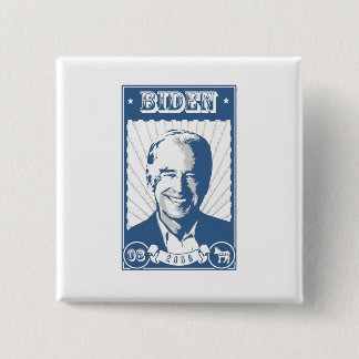 BADGE CARRÉ 5 CM JOE BIDEN POSTER