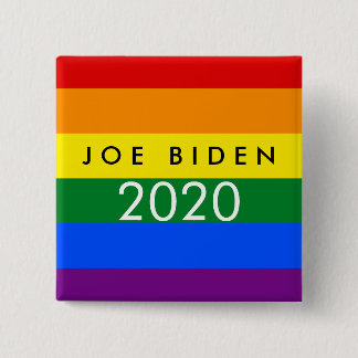 Badge Carré 5 Cm Joe Biden pour le président 2020