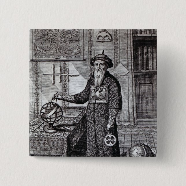 Badge Carré 5 Cm Johann Adam Schall von Bell (Devant)