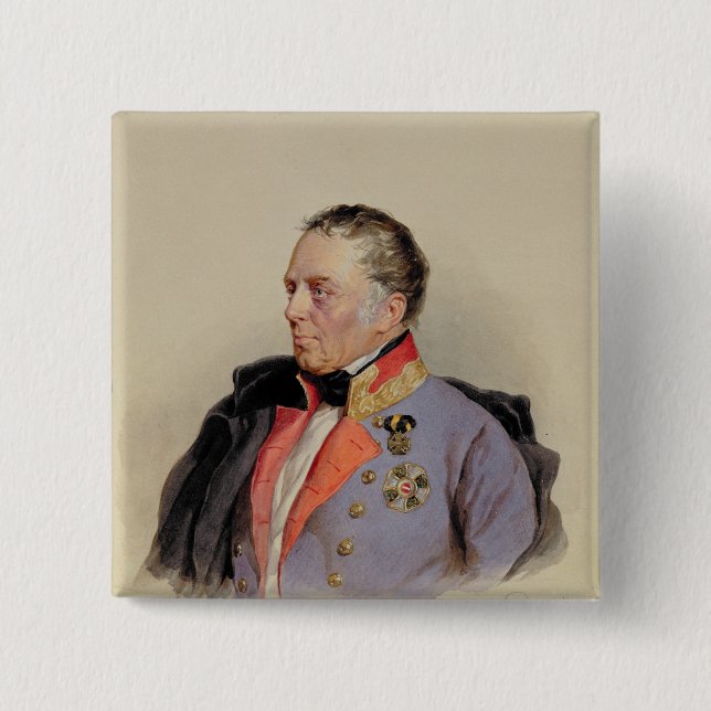 Badge Carré 5 Cm Johann Joseph Wenzel (Devant)
