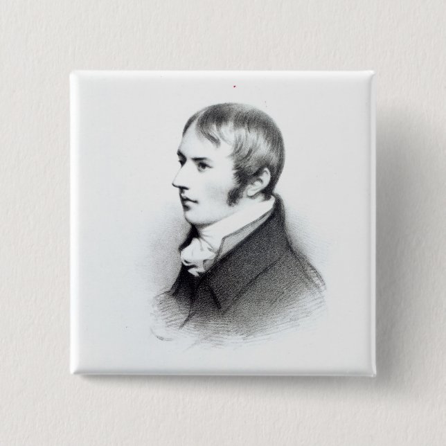 Badge Carré 5 Cm John Constable (Devant)