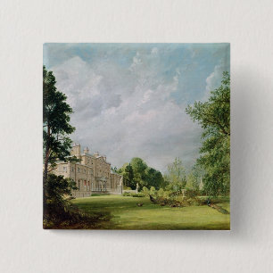 Badge Carré 5 Cm John Constable Malvern Hall, le Warwickshire,