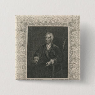 Badge Carré 5 Cm John Locke