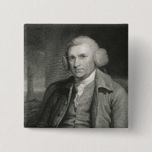 Badge Carré 5 Cm John Smeaton de la 'galerie des portraits