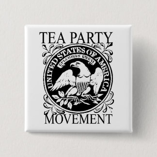 BADGE CARRÉ 5 CM JOIGNEZ LA RÉVOLUTION