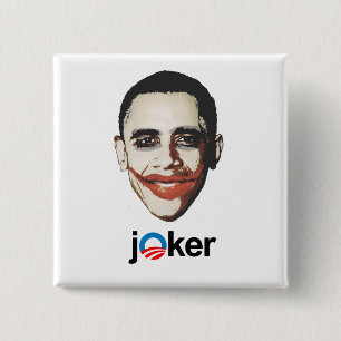 Badge Carré 5 Cm Joker