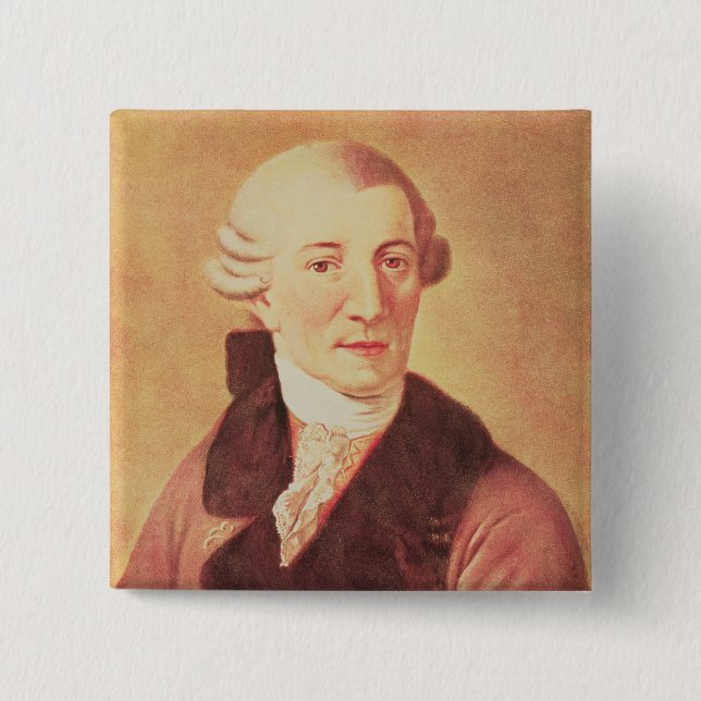 Badge Carré 5 Cm Joseph Haydn (Devant)