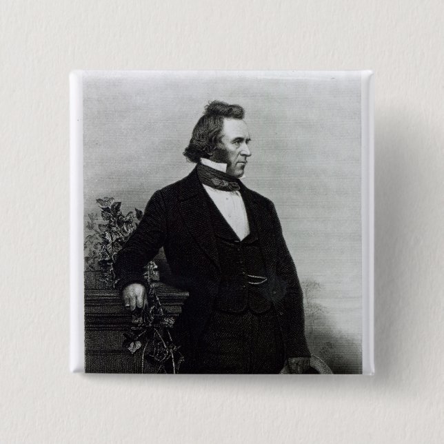 Badge Carré 5 Cm Joseph Paxton (Devant)