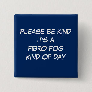 Badge Carré 5 Cm Jour fibro de brouillard