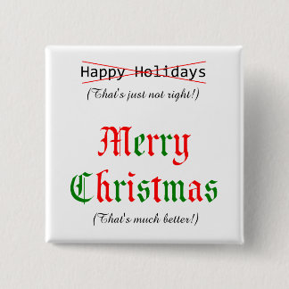 Badge Carré 5 Cm Joyeux Noël