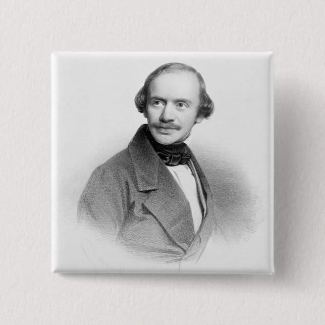 Badge Carré 5 Cm Jules Benoît (Devant)