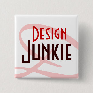 Badge Carré 5 Cm Junkie du design