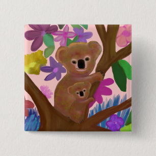 Badge Carré 5 Cm Juste traînant