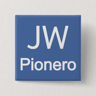 Badge Carré 5 Cm JW Pionero