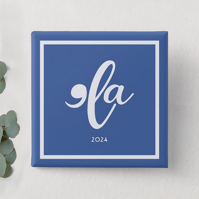 Badge Carré 5 Cm Kamala 2024 Dites Son Nom (Créateur téléchargé)