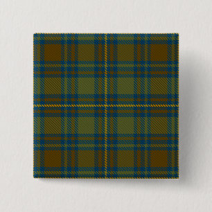 Badge Carré 5 Cm Kerry County Irish Tartan