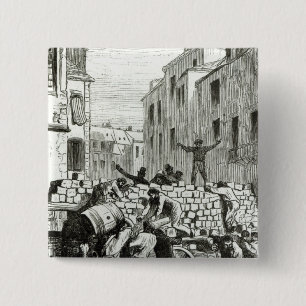 Badge Carré 5 Cm La barricade