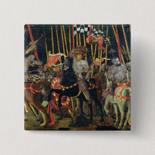 Badge Carré 5 Cm La bataille du romano de San en 1432, c.1456