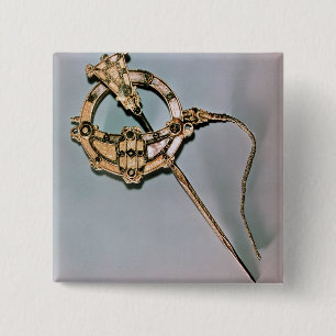 Badge Carré 5 Cm La broche Tara, de Bettystown, comté Meath (Ca