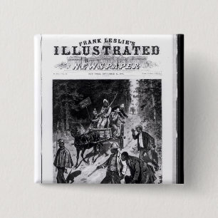 Badge Carré 5 Cm La Caroline du Nord, la campagne politique