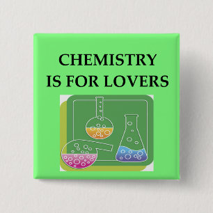 Badge Carré 5 Cm La CHIMIE est pour des amants