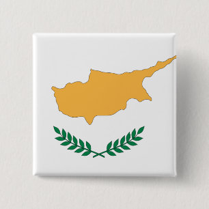 Badge Carré 5 Cm La Chypre